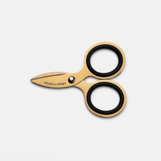 Tools To Liveby Scissors 3" Gold