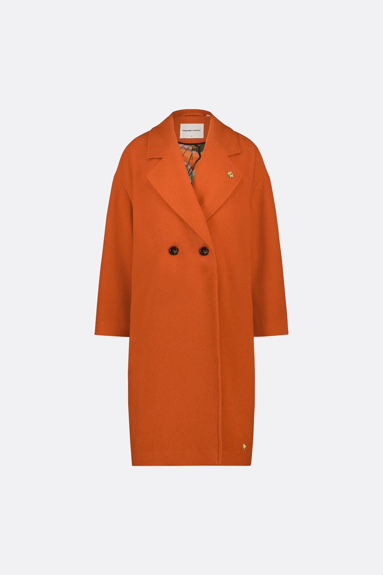 Orange Lava Beth Coat FN5896