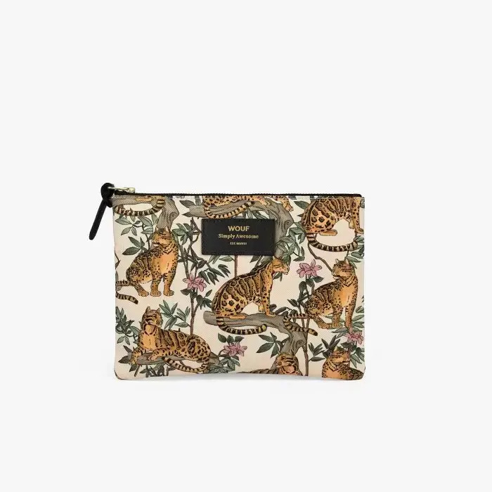 Wouf Lazy Jungle Large Pouch Bag