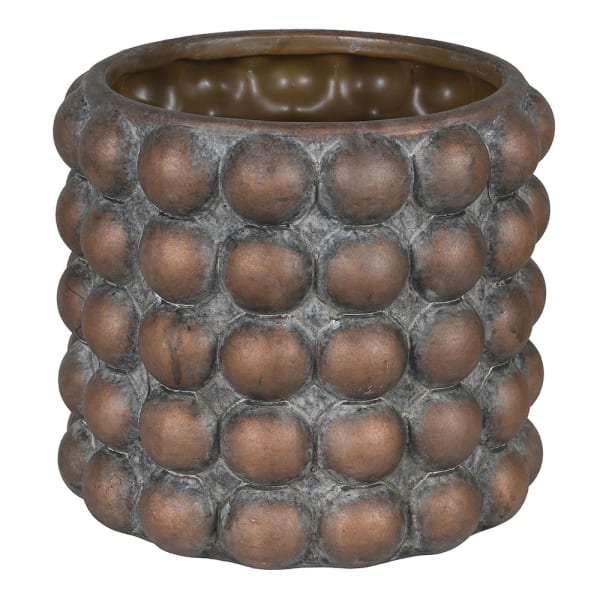 Planter Small Distressed Bobble