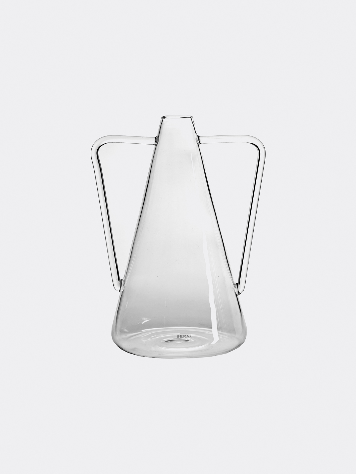 Serax Geometric and Minimalist Glass Vase Design by Giorgio Bonaguro