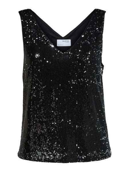 Selected Femme - Miley Sequin Tank Top
