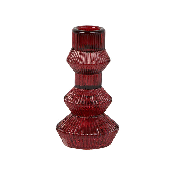 talking-tables-midnight-forest-candle-holder-burgandy-tall