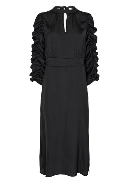 SOFIE SCHNOOR Black V-neck Dress