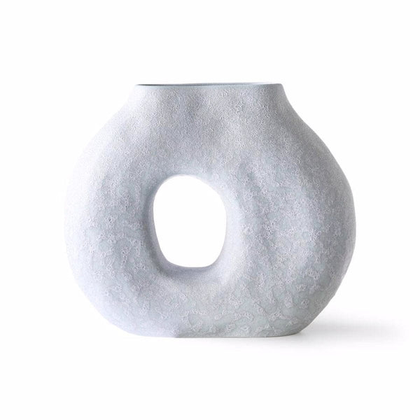 Circle Vase Ice Blue