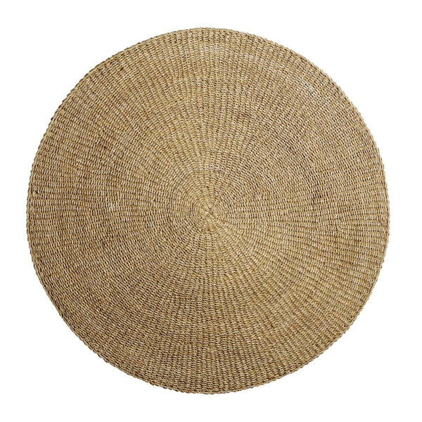 Bloomingville Large Round Woven Seagrass Rug