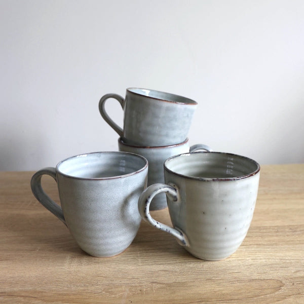 House Doctor Ceramic Grey/blue Rustic Mug