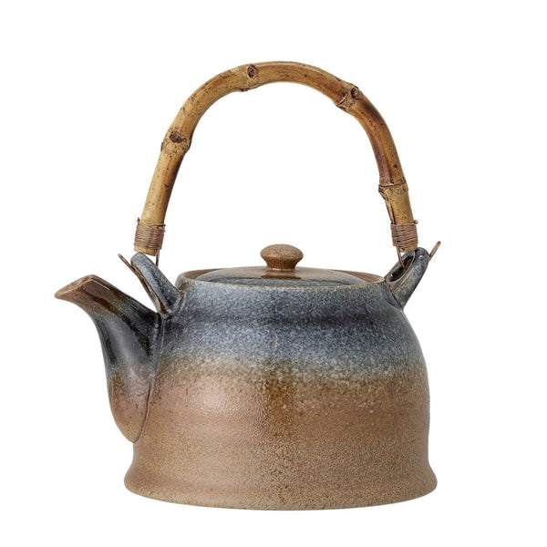 Aura Teapot With Bamboo Handle