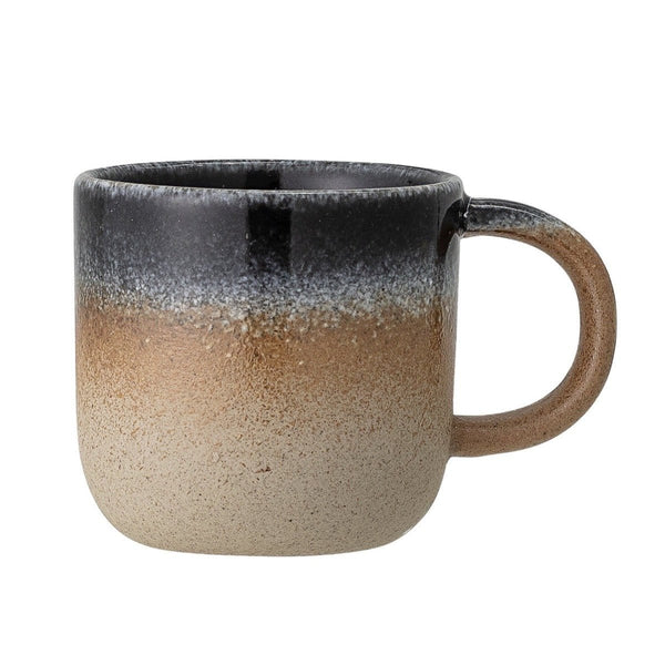 Aura Brown and Blue Glazed Mug