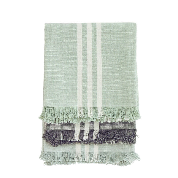 Set of 3 Striped Tea Towels