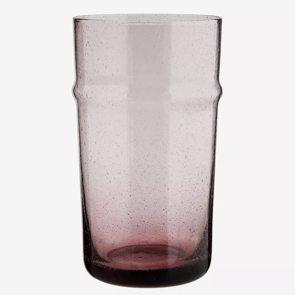 Madam Stoltz Purple Drinking Glass