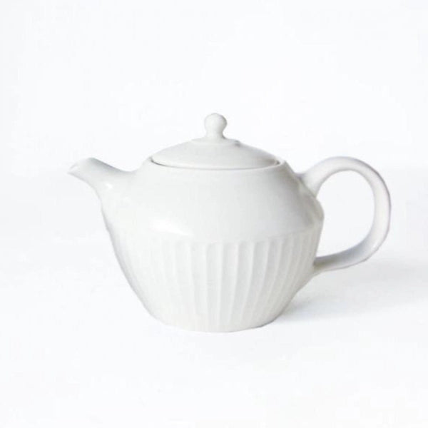 Axcis White Porcelain Japanese Teapot