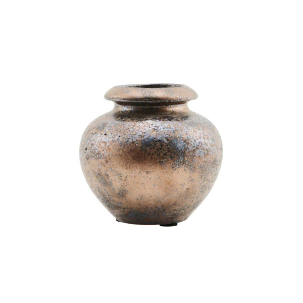 Bronze Reactive Glaze Vase