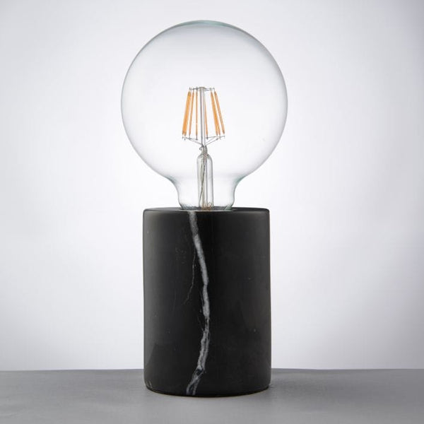 Black Marble Table Lamp