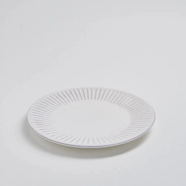 Rhool White Ceramic Plate