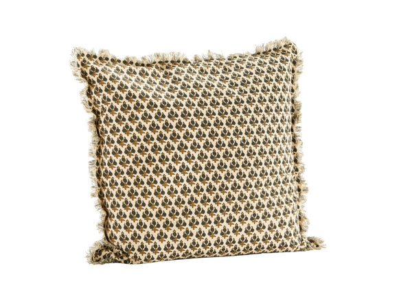 Patterned Cotton Cushion Cover