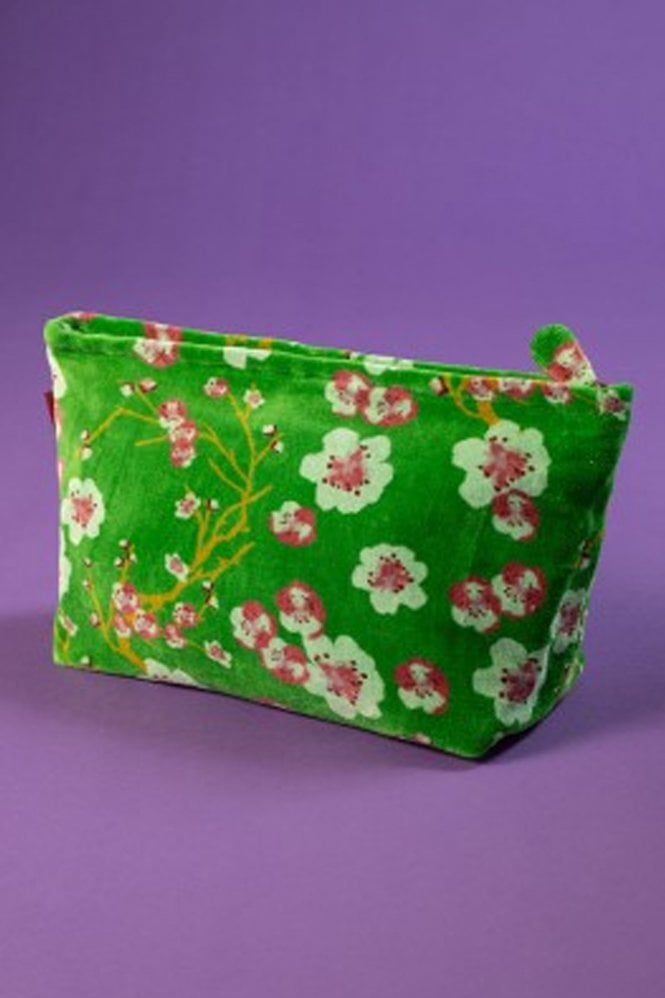 Blossom Green Airport Pouch Washbag