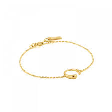 Ania Haie Gold Luxe Curve Bracelet