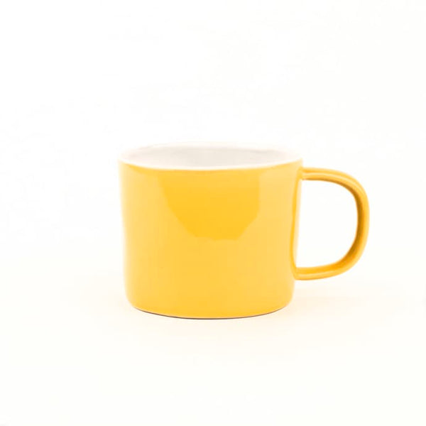 Quail Ceramics Yellow Ceramic Mug