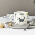 Hand Made Ceramic Barklife Dog Mug