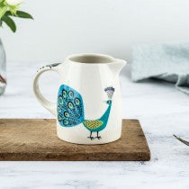 Hand-made Ceramic Small Peacock Jug