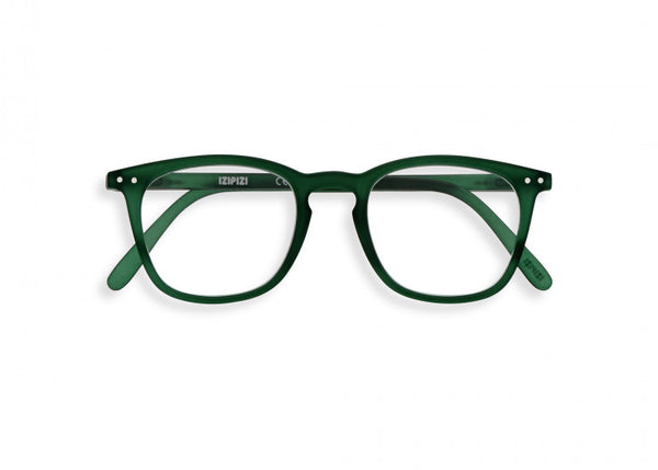IZIPIZI Shape E Green Reading Glasses