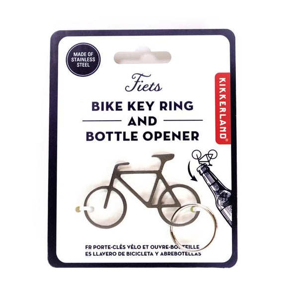 Kikkerland Design Bike Key Fob And Bottle Opener