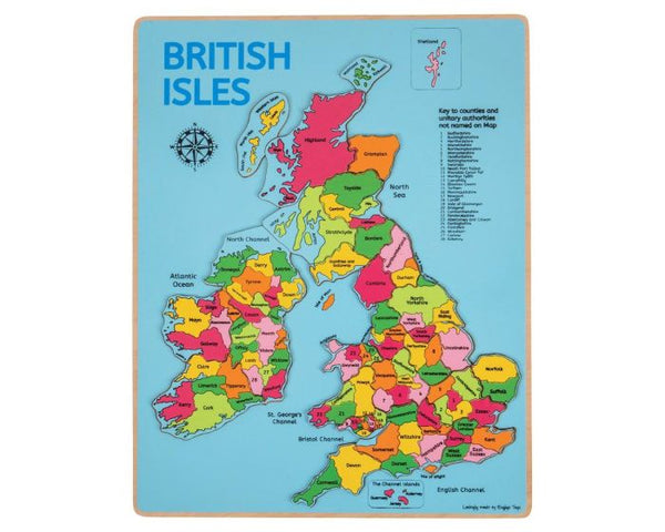 British Isles Inset Puzzle FX6533
