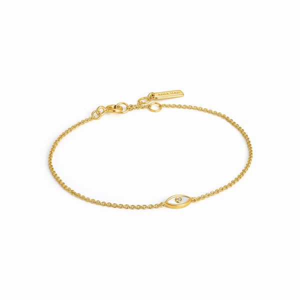 Evil Eye Gold Bracelet