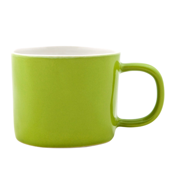 Quail Ceramics Lime Green Ceramic Mug