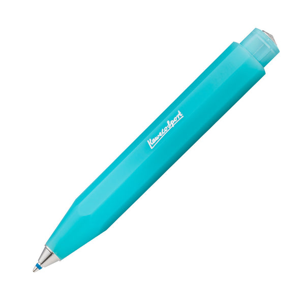 Frosted Ballpoint Pen Sport Pen Light - Blueberry