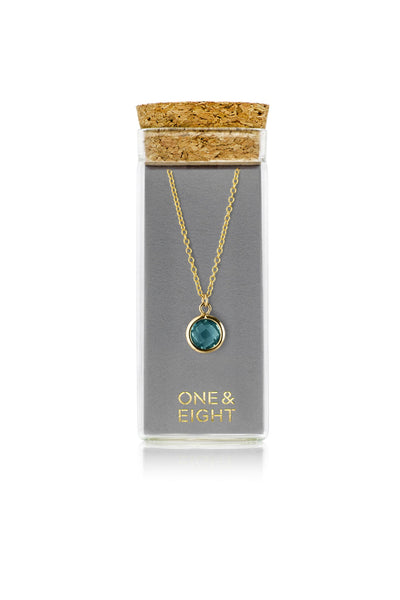 One & Eight Erinite Gold Necklace