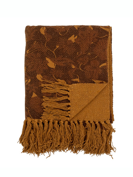 Ganja Brown Recycled Cotton Throw