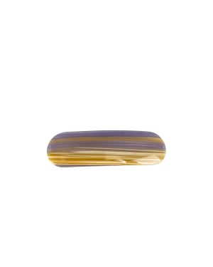 Electra Hair Clip - Purple/camel