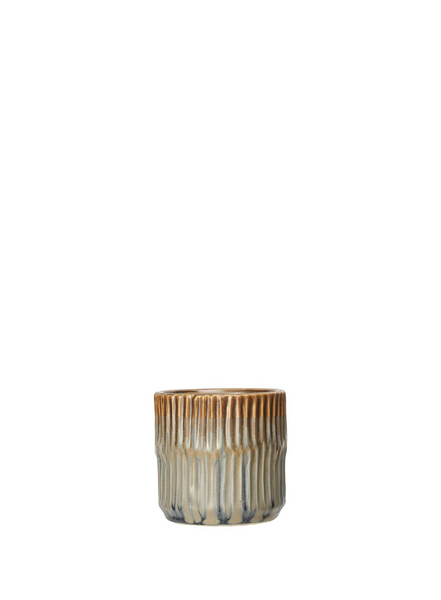 Lauvring Cesar Pot In Brown 9.5cm From