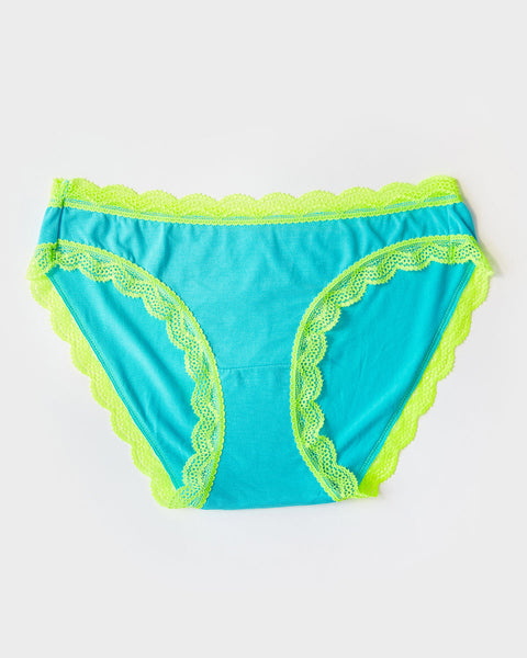 Neon Candy Knickers - Bubblegum/lemon