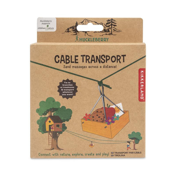 Kikkerland Design Cable Transport - Huckleberry