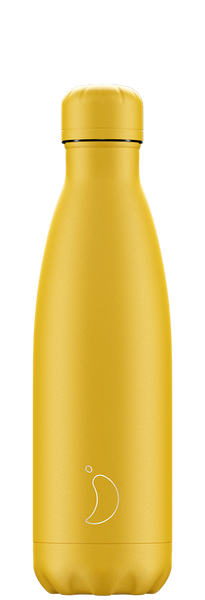 Chilly's 500ml Matte All Burnt Yellow Bottle