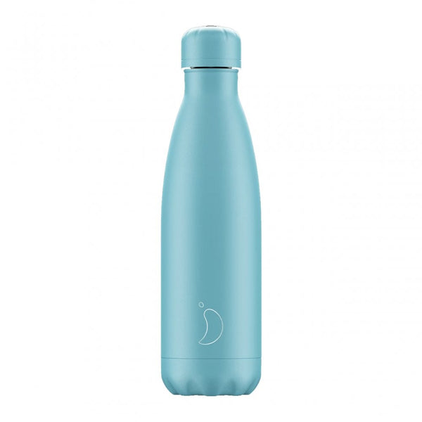 Chilly's 500ml Pastel All Blue Bottle