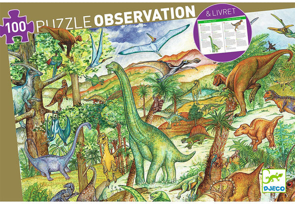 Observation Puzzle - Dinosaurs