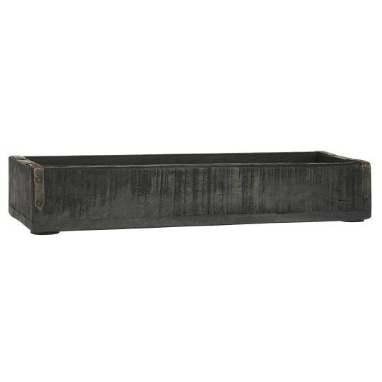 Ib Laursen Wooden Box With Metal Brackets - Unique
