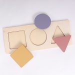 Wooden 3 Piece Shape Puzzle