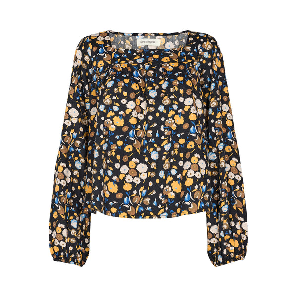 Square Neck Blouse In Bloom Burst