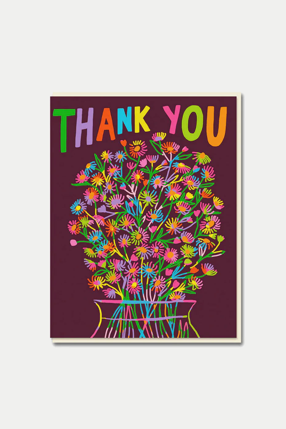 Thank You Flowers Card