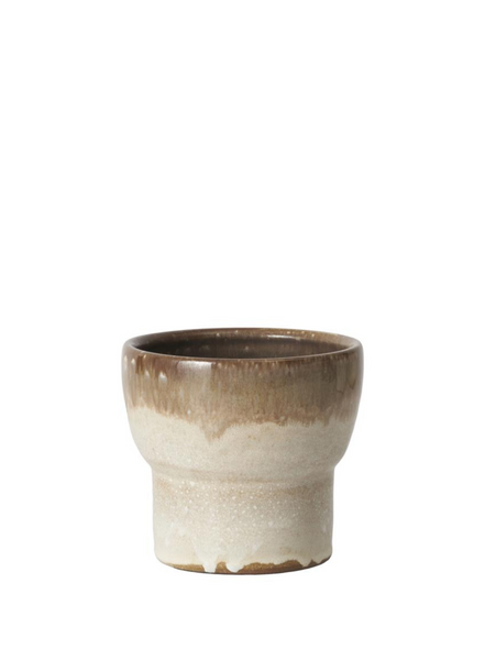 Lauvring Reiko Flowerpot Taupe 14cm From