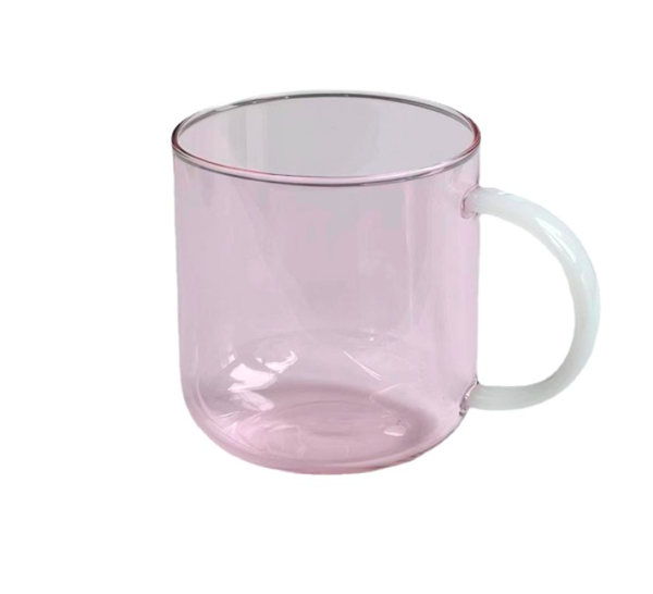 IVORE.GROUP Color Mug In Vetro Borosilicato - Rosa