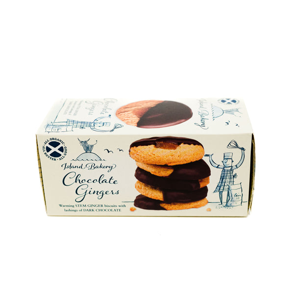 Travelling Basket Island Bakery Chocolate Ginger Biscuits