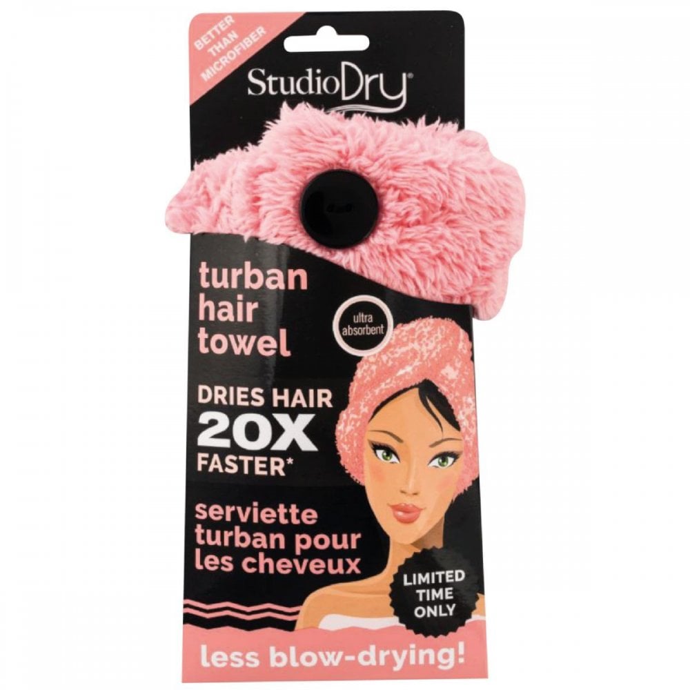 Danielle Creations Turban Hair Towel - Pink
