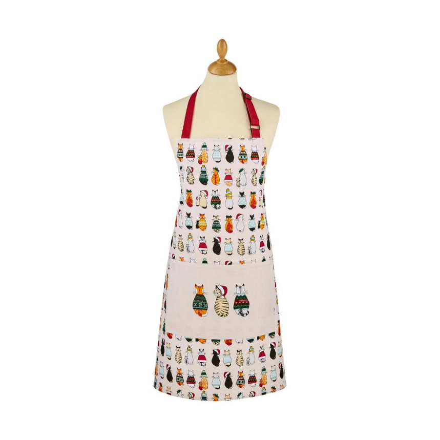 ulster-weavers-christmas-cats-in-waiting-cotton-apron