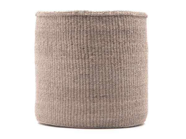 Large Earth Grey Woven Storage Basket